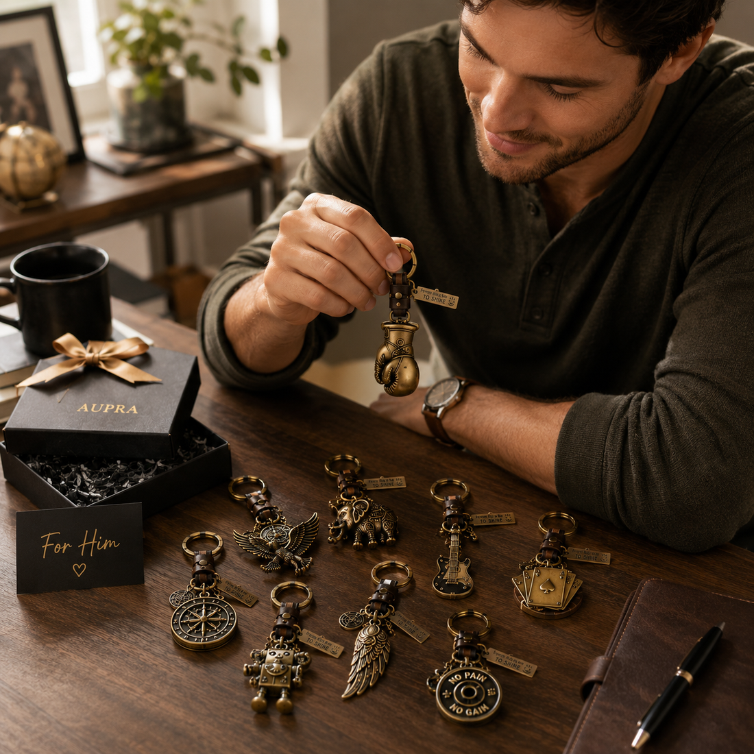 How to Choose the Perfect Keyring Gift for Him | AuPra