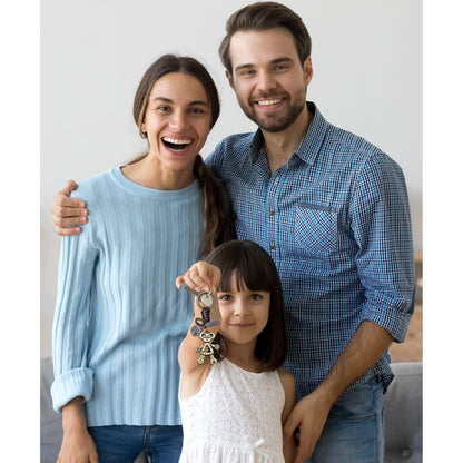 Robot Keychain Charm – Handmade Vintage Leather – Funny Gift Keyring-AuPra