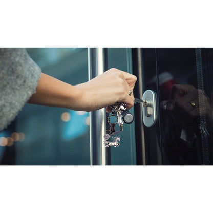 Horse Keychain Charm – Handmade Vintage Leather – Animal Lover Gift Keyring-AuPra