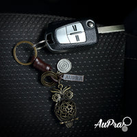 AuPra 3D Owl Keyring – Meaningful Gift Charm