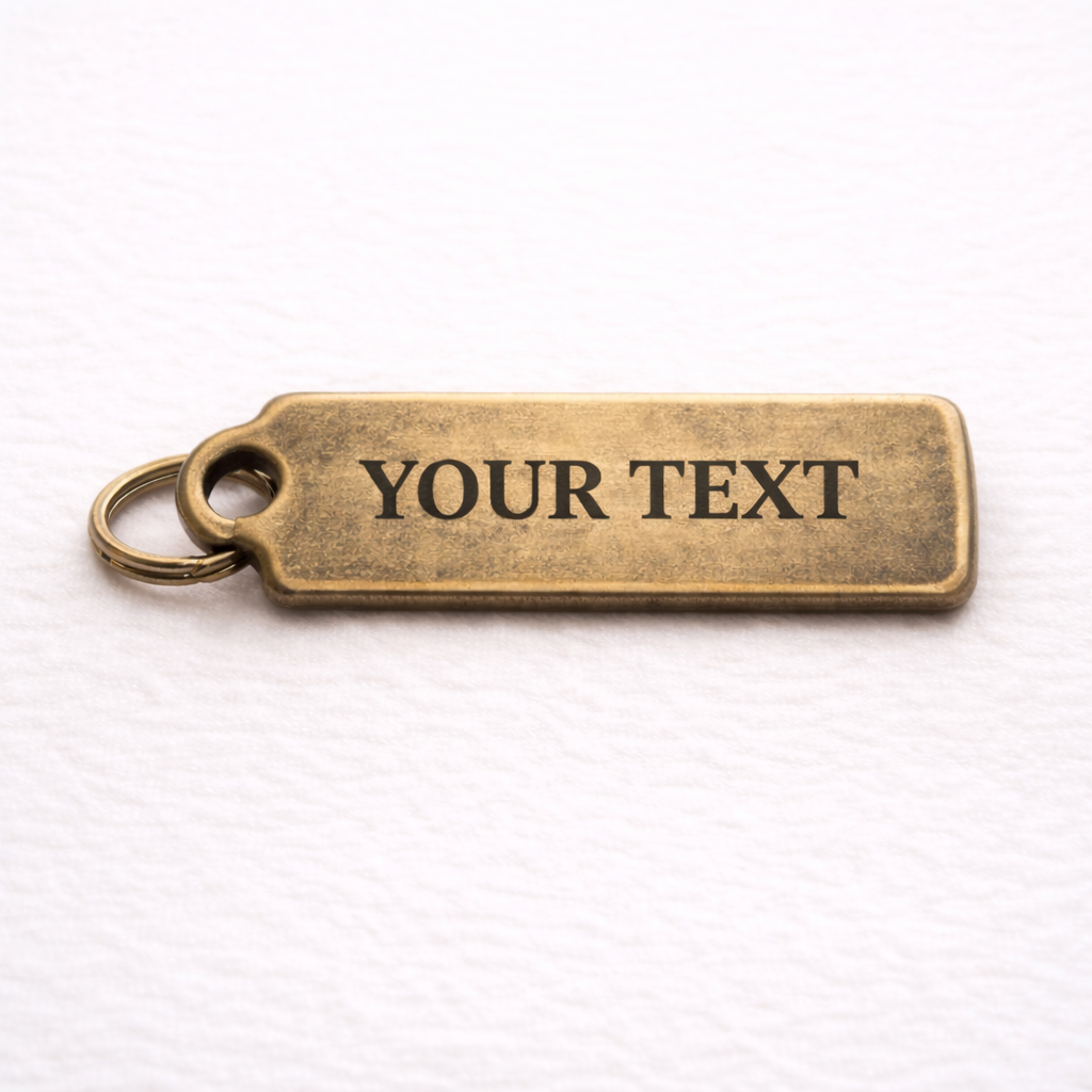 Personalised Metal Tag Engraving