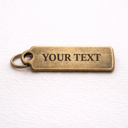 Personalised Metal Tag Engraving