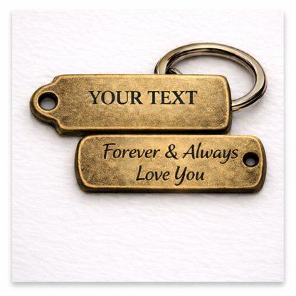 Personalised Metal Tag Engraving
