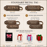 AuPra 3D Night Owl Keyring – Mystical Gift Charm