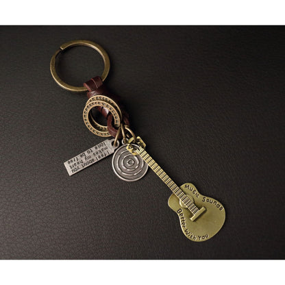 AuPra Guitar Keyring – Music Lover Gift