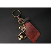 AuPra Swan Keyring – Elegant Bird Charm Gift