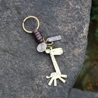 AuPra Giraffe Keyring – Animal Lover Charm Gift