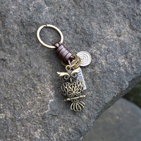 AuPra 3D Night Owl Keyring – Mystical Gift Charm
