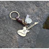 AuPra Guitar Keyring Gift – Musical Charm Accessory