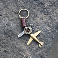 AuPra Airplane Keyring – Pilot Travel Gift