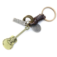 AuPra Guitar Keyring – Music Lover Gift