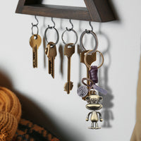 AuPra 3D Monkey Keyring – Funny Charm Gift