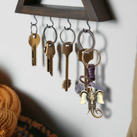 AuPra Elephant Head Keyring – Boho Spirit Charm