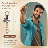 AuPra Spanner Keyring – Mechanic Gift Charm