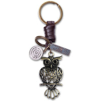 AuPra 3D Night Owl Keyring – Mystical Gift Charm