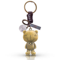 AuPra Teddy Bear Keyring – Vintage Charm Gift