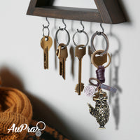 AuPra 3D Graduation Owl Keyring – Student Gift Charm