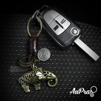AuPra 3D Elephant Keyring – Personalised Lucky Gift
