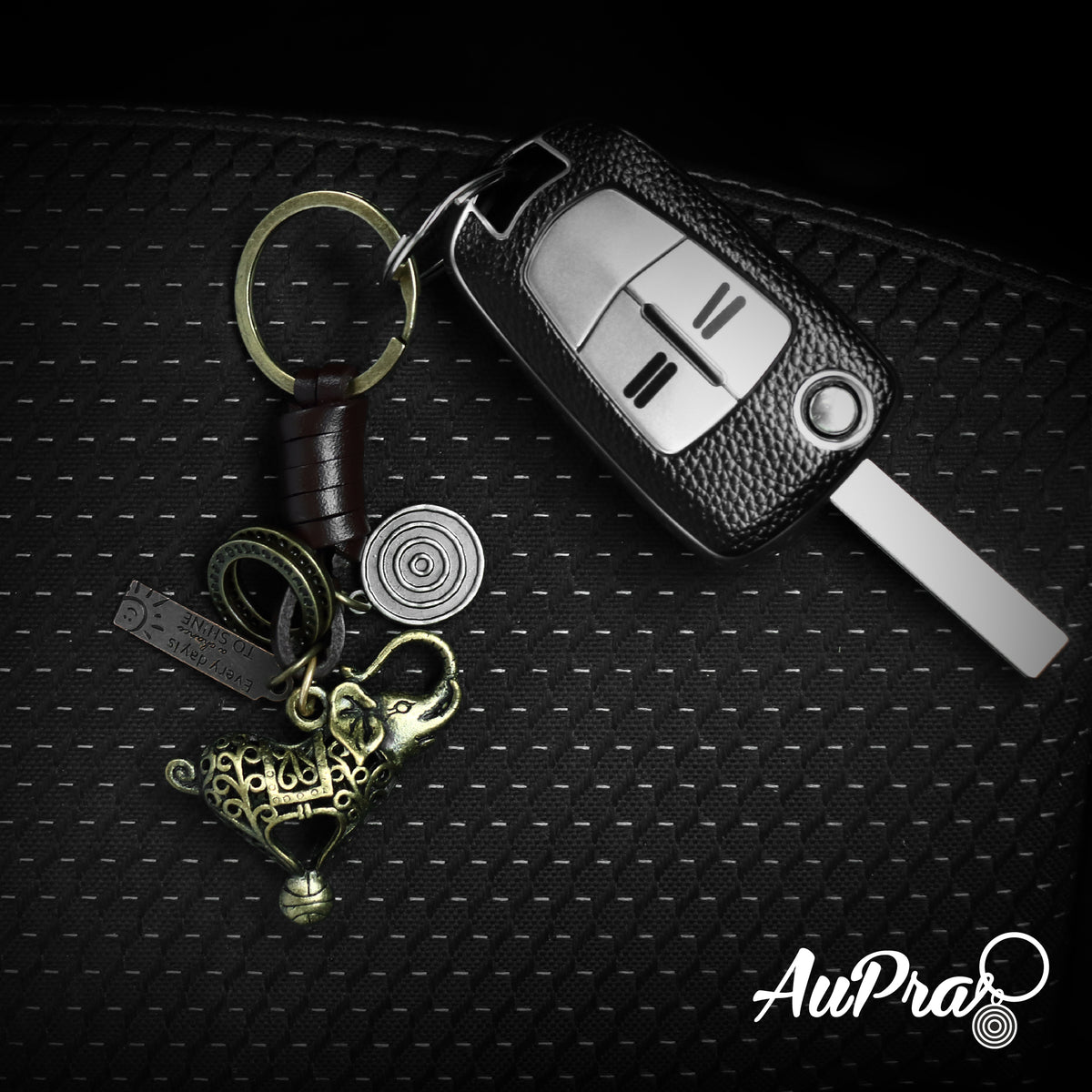 AuPra Circus Elephant Keyring – Lucky Gift Charm