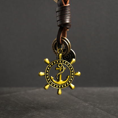 AuPra Anchor Keyring – Nautical Sailor Charm Gift